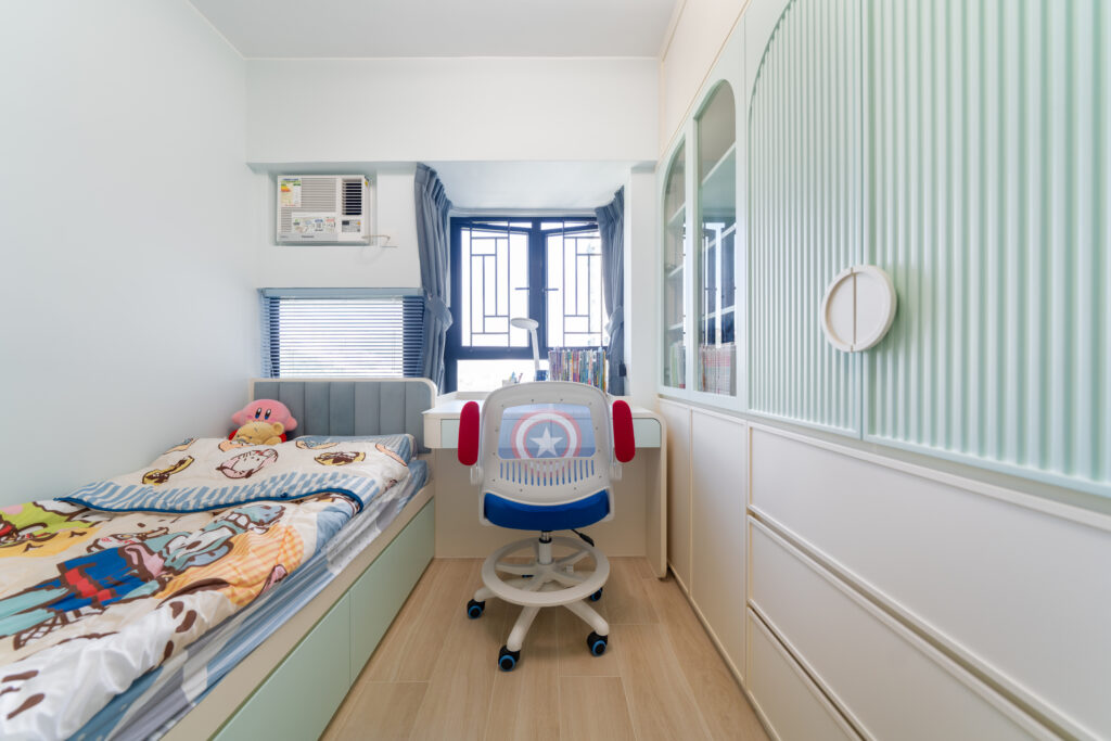 臥室細節設計，高品質工藝，溫潤材質