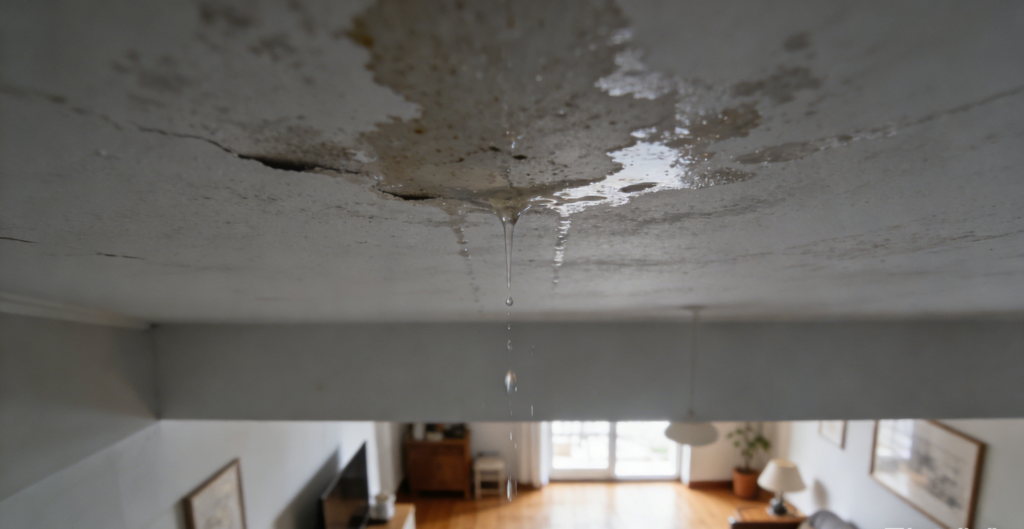 天花板滲水水漬